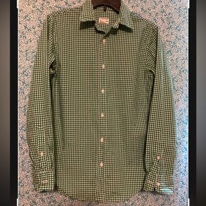 Club Monaco Men’s Gingham Shirt, Size: XS Slim